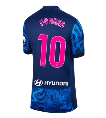 Atletico Madrid Angel Correa #10 Tredjetröja Dam 2024-25 Kortärmad